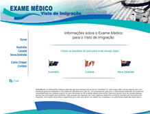 Tablet Screenshot of examemedicovisto.com